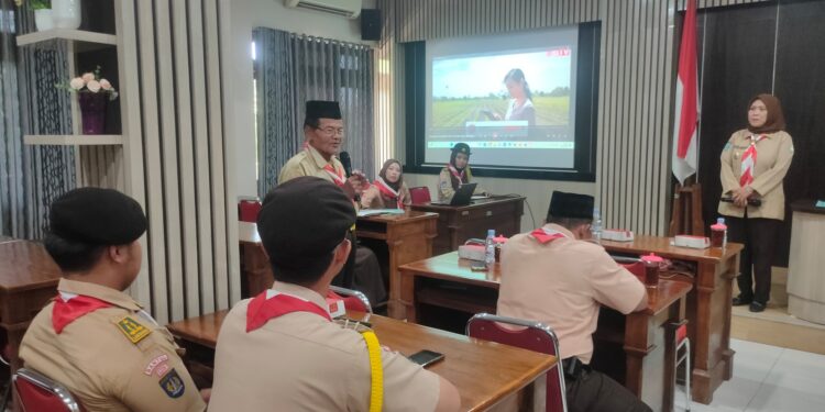 Rangkaian Visitasi Kwarda DIY Monitoring Penerapan Adaptasi Perubahan Iklim Berakhir di SMA Negeri 1 Sewon