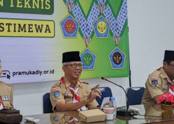 Makna Filosofi Tanda Pramuka Istimewa Dijelaskan dengan Gamblang oleh Kak Hartoto dalam Bimtek
