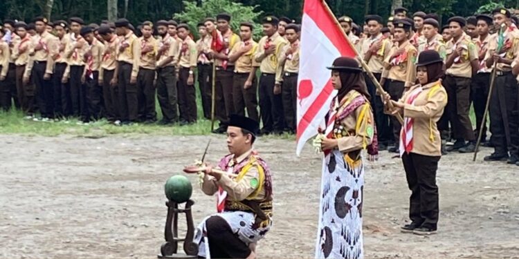 Bangun Sinergi, SMK Ma’arif 1 dan 2 Sleman Gelar Perkemahan Gabungan