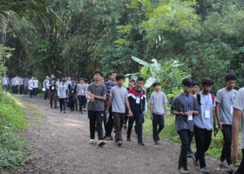Jelajahi Alam, Pramuka MAN 1 Yogyakarta Wujudkan Harmoni Kebersamaan dalam Laku Lelana