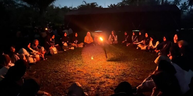Maknai Kepemimpinan, Pramuka MAN 1 Yogyakarta Laksanakan Laku Luhur Penuh Renungan pada Mahabakti XXXVII