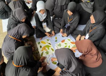 Laku Rupa Mahabakti XXXVII: Ekspresi Kreatif Melalui Ecoprint, Tumbuhkan Kepedulian Lingkungan