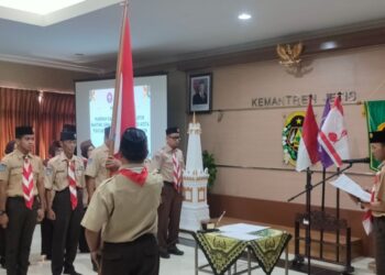 Pengurus Kwarran Jetis Masa Bakti 2025-2028 Resmi Dilantik, Siap Menjalankan Amanah