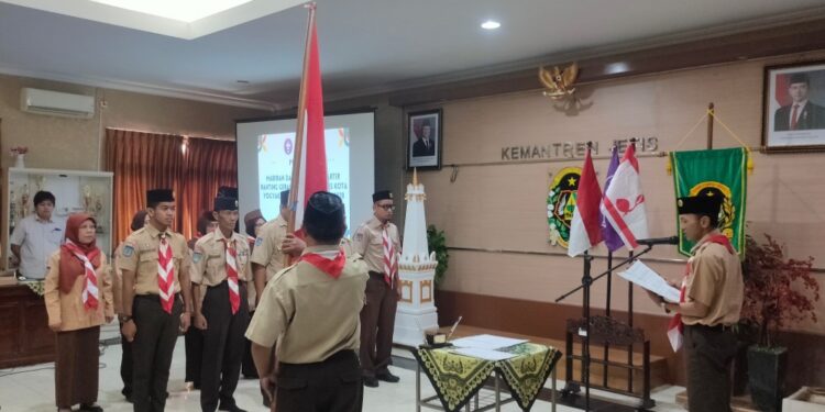 Pengurus Kwarran Jetis Masa Bakti 2025-2028 Resmi Dilantik, Siap Menjalankan Amanah