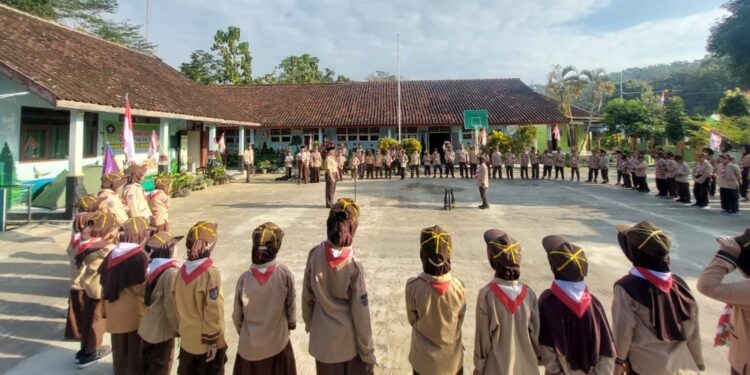 Gugus Depan SDN Sendangsari Patuk Gelar Persari, Usung Tema : Cerdas, Pemberani, Berkarakter, dan Berprestasi