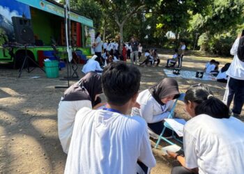 Peserta Perkemahan Penggalang SMPN 3 Godean Mendalami Perilaku Ramah Lingkungan Hidup