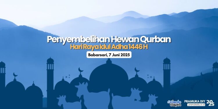 Idul Adha 1446 H, Kwarda DIY Melaksanakan Penyembelihan Hewan Qurban 2 Sapi dan 1 Kambing di Babarsari