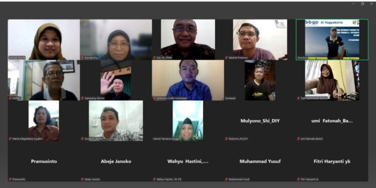 Bahas Penentuan Komponen, Asesor Akreditasi Gugus Depan se-DIY Gelar Rakor