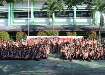 Usung Tema Kepemimpinan Muda, Mahabakti XXXVII Pramuka MAN 1 Yogyakarta Resmi Dibuka