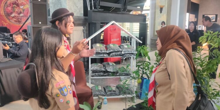 Visitasi Kwarda DIY di SMP Budya Wacana: Tanamkan Gaya Hidup Berkelanjutan Lewat Pramuka dan P5