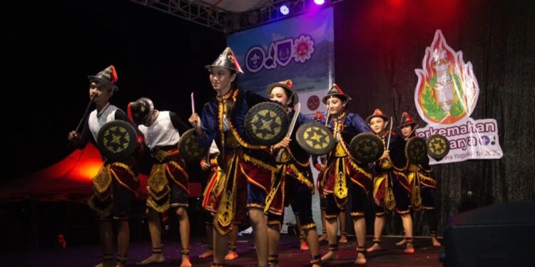 Penampilan Memukau Kontingen Cabang Kulon Progo di Pesta Rakyat Perkemahan Wirakarya DIY 2025
