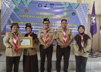 SD Negeri Balirejo Terima Sertifikat Akreditasi Gugus Depan, 16 Siaga Dilantik Pramuka Istimewa