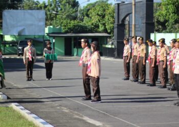 Membentuk Generasi Tangguh: Pendidikan Dasar Angkatan XII Saka Wira Kartika Kodim 0732/Sleman Resmi Dibuka