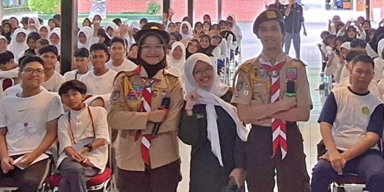 Dewan Ambalan Diponegoro-Ratnaningsih Sukseskan Kegiatan Demo Eskul dalam MPWM 2025 SMAN 7 Yogyakarta
