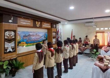 Kak Nunuk Tekankan Optimalisasi Potensi Berkemajuan dan Berdikari pada Pelantikan Anggota Saka Wirausaha Gunungkidul