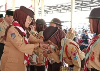 Tahap II di Tahun 2025, Kwarcab Gunungkidul Lantik 35 Pramuka Garuda dan 25 Pramuka Istimewa