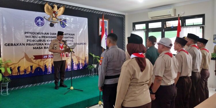 Pelantikan Pengurus Kwarran Tegalrejo Masa Bakti 2025-2028 : Komitmen Baru untuk Pembinaan Pramuka yang Lebih Progresif