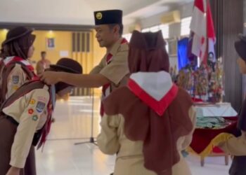 Selamat, 20 Penggalang Kulon Progo Resmi Dilantik sebagai Pramuka Istimewa