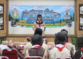Pelepasan Kontingen Perkemahan Wirakarya DIY 2025, Kak Nunuk : Pramuka Penerus Estafet Kepemimpinan, Persiapkan Diri dalam Tri Bina