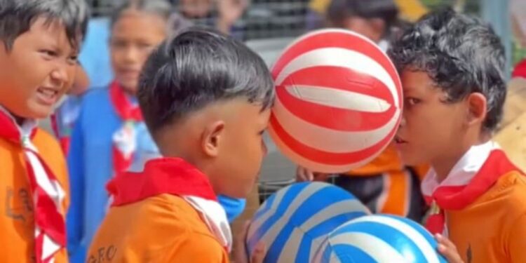72 Barung Trampil, Gembira, dan Bersatu di Pesta Siaga 2025 Kwarran Banguntapan
