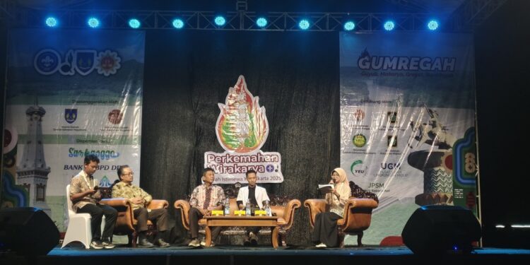 Malam Sugeng Rawuh Perkemahan Wirakarya DIY 2025 Diisi dengan Talkshow Inspiratif