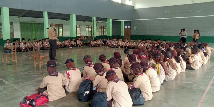 Hari Pertama Kegiatan, Peserta Perkemahan Wirakarya DIY 2025 Ikuti Workshop Business Plan