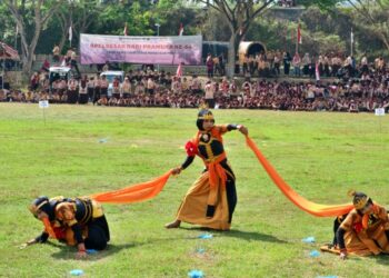 1.000 Peserta dan Gelar Budaya Meriahkan Apel Hari Pramuka ke-64 Kwarcab Kulon Progo