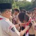 Dewan Penggalang MTsN 3 Kulon Progo Masa Bakti 2025-2026 Dilantik dalam Rangkaian Apel Hari Pramuka ke-64
