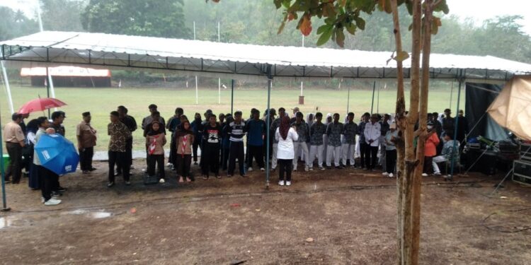 Jelang Apel Besar Hari Pramuka ke-64, Kwarcab Gunungkidul Gelar Gladi Bersih