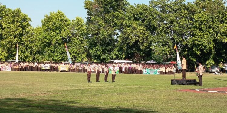 Apel Besar Hari Pramuka ke-64, Kamabida DIY : Dasa Darma bukan Sekadar Janji, Namun Laku Hidup Sehari-hari
