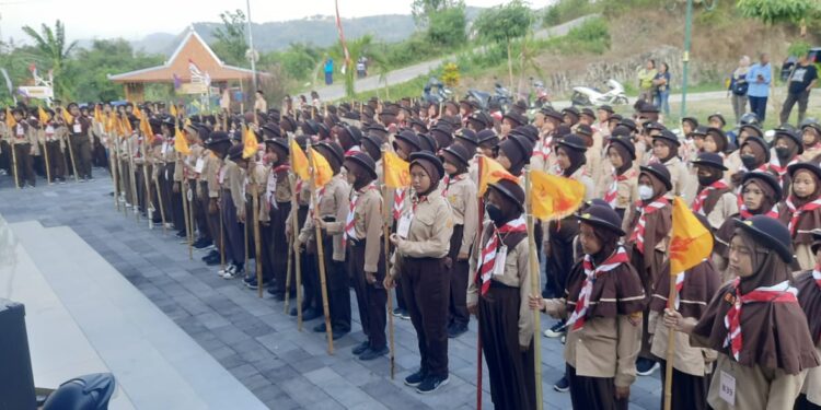 711 Peserta Meriahkan Kemah Penggalang Tahun 2025 Kwarran Piyungan
