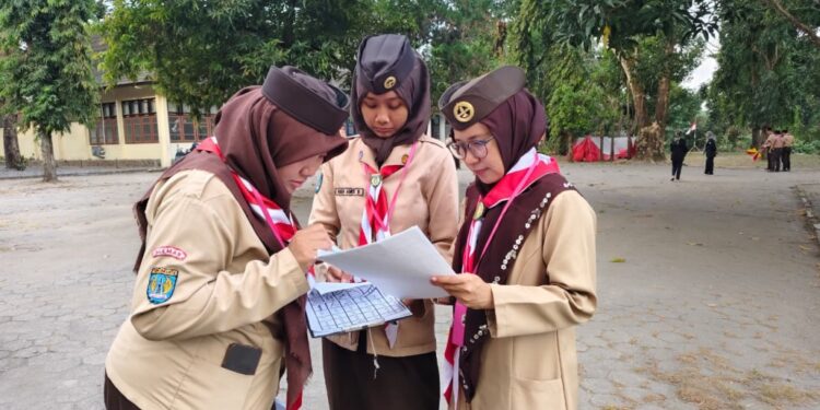 Asah Kemampuan Teknik Kepramukaan, Peserta KML Kwarda DIY 2025 Ikuti Kegiatan Ragam Keterampilan