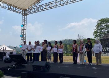 Seru, Pramuka DIY Ikuti Berbagai Lomba dalam Puncak Peringatan Hari Indonesia Menabung dan Bulan Literasi Keuangan 2025