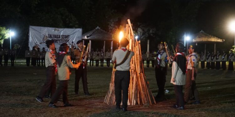 Talkshow dan Malam Api Unggun Meriahkan Puncak Kalijaga Scout Competition 2025