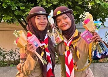 Kak Naura, Pramuka SMAN 4 Yogyakarta yang Menjadi Paskibraka Nasional 2025
