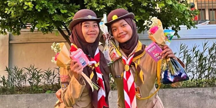 Kak Naura, Pramuka SMAN 4 Yogyakarta yang Menjadi Paskibraka Nasional 2025