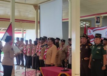 Pelantikan Mabicab Gunungkidul, Ketua Kwarda DIY Tekankan Pentingnya Gerakan Pramuka sebagai Wadah Pembinaan