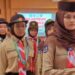 Dalam Suasana Khidmat dan Penuh Semangat, Ketua Kwarcab Sleman Melantik 32 Pramuka Istimewa