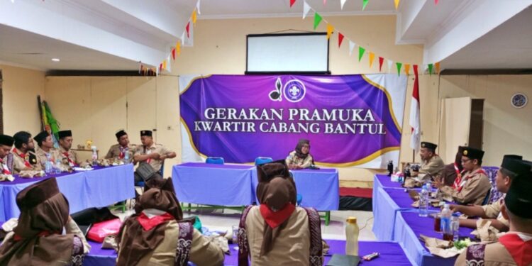 Pusdiklatcab Bantul Kukuhkan 29 Pembina Mahir Dasar dan Lanjutan
