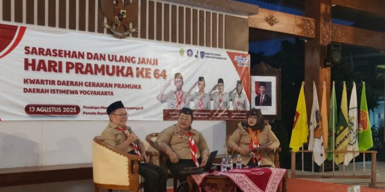 Kwarda DIY Gelar Sarasehan dalam Rangka Hari Pramuka ke-64, Hadirkan Dua Narasumber