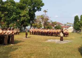 184 Peserta Ikuti Uji Keterampilan Calon Pramuka Garuda di Buper Ambarbinangun