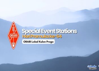 Semarakkan Hari Pramuka ke-64, ORARI Lokal Kulon Progo Gelar Special Event Station 8164P