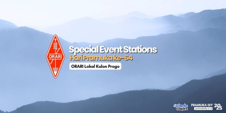 Semarakkan Hari Pramuka ke-64, ORARI Lokal Kulon Progo Gelar Special Event Station 8164P