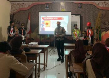 Dalam Rangka Regenerasi Anggota Baru, Saka Bhayangkara Seyegan Melaksanakan Sosialisasi