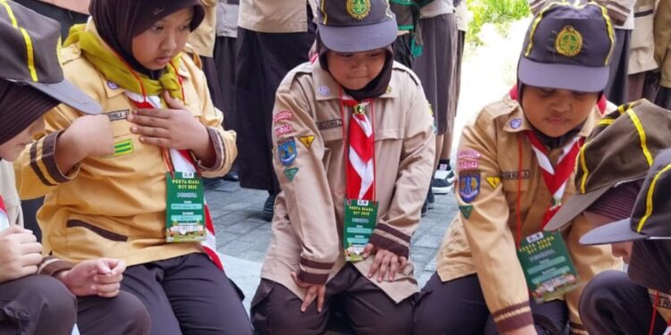 Taman Jati Diri, Kegiatan Menarik yang Diikuti Peserta Pesta Siaga Tahun 2025 Kwarda DIY
