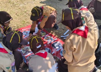 Peserta Pesta Siaga 2025 Kwarda DIY Penuh Semangat Ikuti Giat Taman Tunas Bangsa