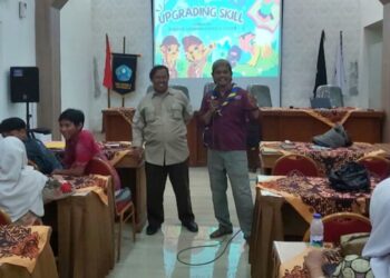 Ambalan Jendral Soedirman dan R.A. Kartini SMA Negeri 6 Yogyakarta Gelar Upgrading Skill