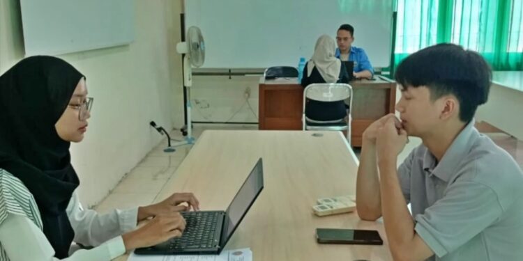 Calon Sangga Kerja PDT 54 Ikuti Tahapan Wawancara di Aula Kwarcab Kota Yogyakarta
