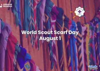 World Scout Scarf Day 1 Agustus 2025, Mari Sebarkan Semangat Persaudaraan