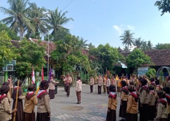 SD Negeri 1 Pandowan Gelar Persami, Tanamkan Kebiasaan Anak Indonesia Hebat